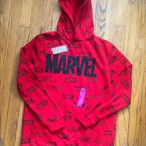 Marvel Red Graphic Hoodie for Boys size 13-14